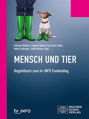 cover image of Mensch und Tier